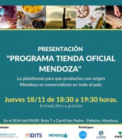 Presentación Programa Tienda Oficial Mendoza en Regional ESTE